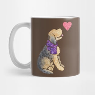 Otterhound watercolour Mug